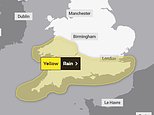 风暴塞兰袭击英国的确切日期和大雨影响地区的完整地图已公布 - 您的在名单上吗？