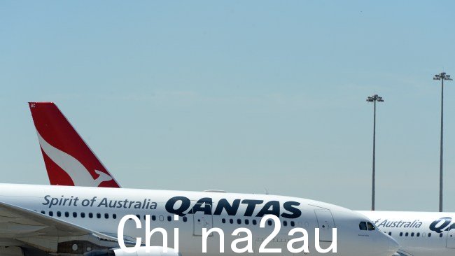澳洲航空周日恢复了悉尼和上海之间的航班。图片：NCA NewsWire / Andrew Henshaw