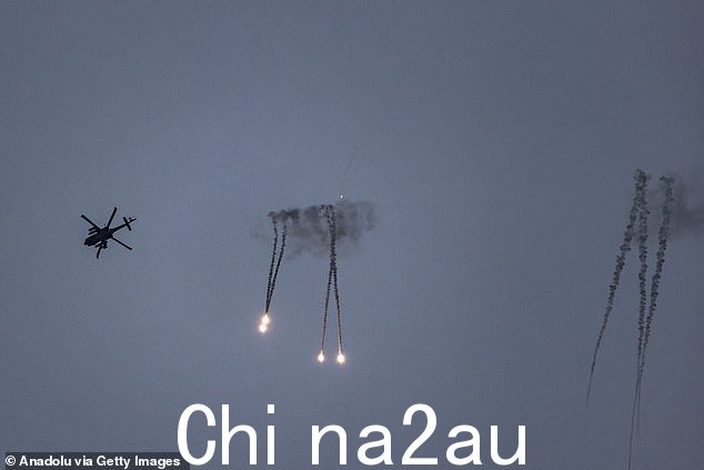 以色列武装直升机周三轰炸加沙地带的一个地区
