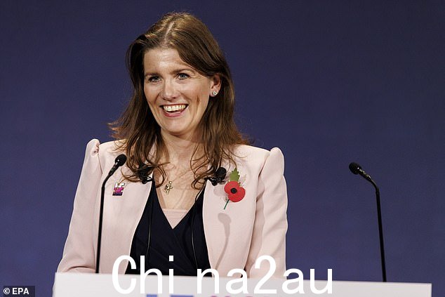 科学、创新及科技部长 Michelle Donelan 表示科幻风格的人工智能失控是她最担心的问题