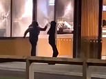 商业街受到攻击:亲巴勒斯坦破坏者砸碎星巴克窗户,并在约克郡和伯明翰的四家麦当劳店内释放竹节虫和老鼠,此前他们呼吁以分店为目标进行“支持”以色列'