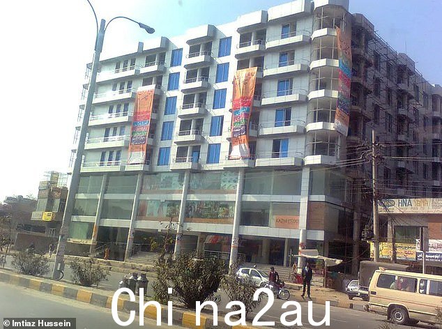 据称诈骗呼叫中心所在的麦地那大厦大楼,在 BBC 联系后已完全关闭