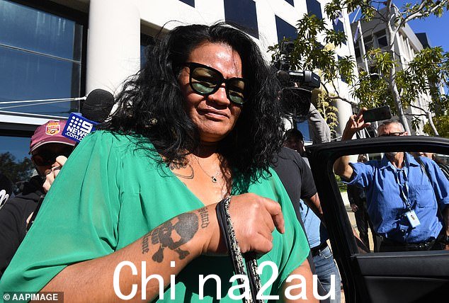 Uiatu 'Joan' Taufua(如图)自从被转移到拘留所牢房后经历了巨大的转变