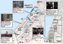 以色列-哈马斯战争直播：以色列国防军警告说，哈马斯领导层“行尸走肉 - 加沙内外”，以色列军队在该市深处与恐怖分子作战