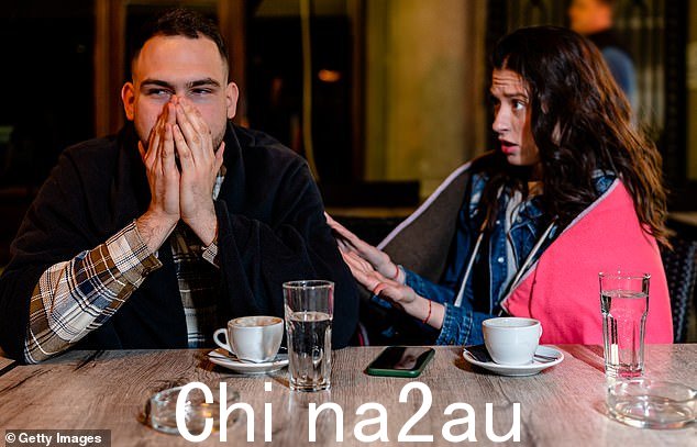 一位匿名女士透露,她和一个正在约会的男人出去吃午饭,他吃了别人剩下的食物(库存图片)