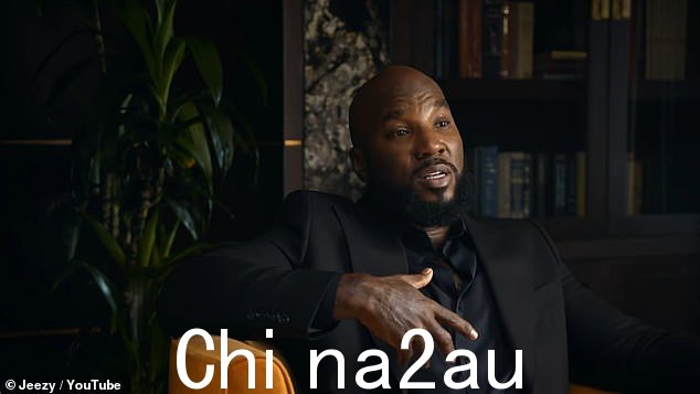 创伤:说唱歌手 Jeezy 透露,他小时候在一段视频中被一名女保姆猥亵,该视频上传到他的 YouTube 频道,标题为“我可能会原谅……但我不会忘记” class=