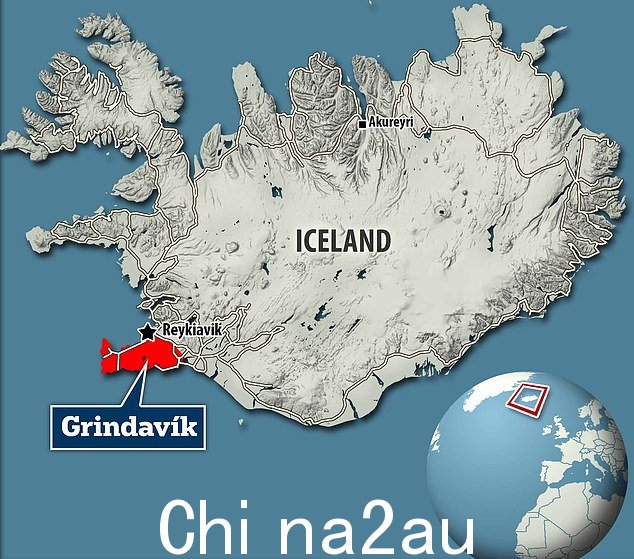 该镇位于雷克雅未克西南约 25 英里处,位于蓝色泻湖地热温泉度假村附近