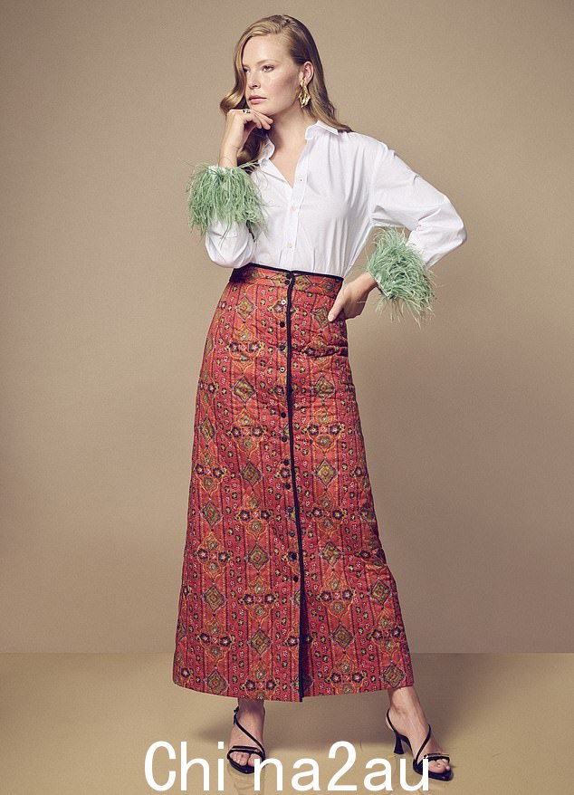 衬衫,79.99 英镑,鞋子,35.99 英镑,zara.com;裙子,395英镑,wiggykit.com;耳环,390英镑,theysso.com;戒指,38 英镑,orelia.co.uk