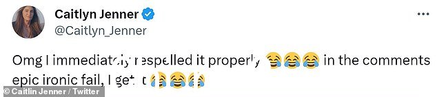 哎呀!詹纳回应他“我会说 R*****ED”,但她因拼写错误现在具有攻击性的术语而受到无情的嘲笑“class =“blkBorder img-share”style =“max-width:100%”