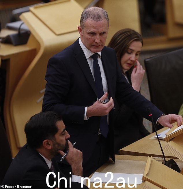 Michael Matheson 昨天在荷里路德发表声明
