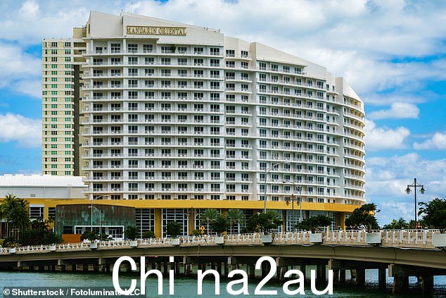 诉讼称,“怪异事件”有时发生在迈阿密文华东方酒店(如图)