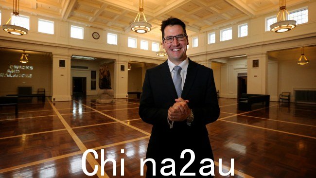 前首都领地反对党领导人兼莫里森政府部长 Zed Seselja 已跨州竞选新南威尔士州参议院空缺。图片:Ray Strange。 Sizes=
