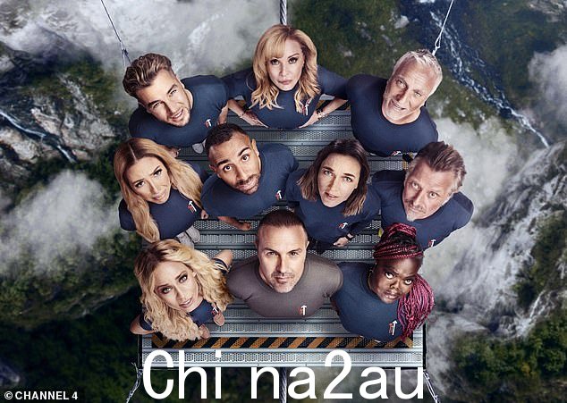 不要小看阵容:Chris Hughes、Beverley Callard、David Ginola、GK Barry、Anton、Victoria、Charley Boorman、Kimberley Wyatt、Paddy McGuinness 和 Fats Timbo