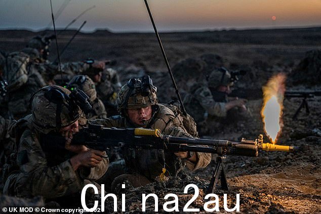 该基地是爱尔兰皇家军团的所在地(图为该部队士兵的档案图片)