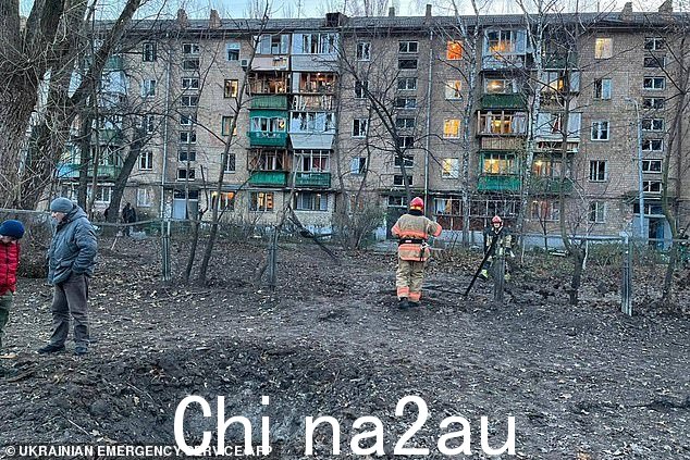 攻击来了在乌克兰每年纪念 1932 年大饥荒受害者的纪念日之前