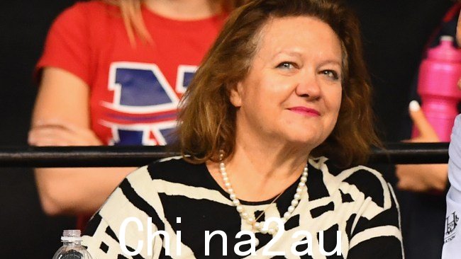 Gina Rinehart 支持黄金海岸和珀斯主办 2026 年英联邦运动会的计划。图片：Quinn Rooney/Getty Images