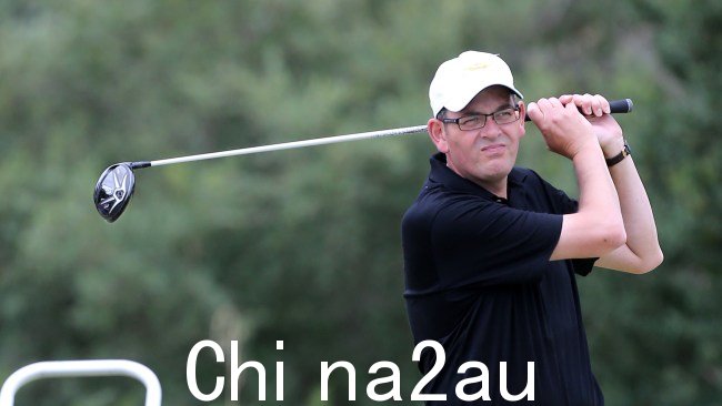 前总理丹尼尔·安德鲁斯尚未正式申请波特西高尔夫俱乐部的会员资格。图片：Yuri Kouzmin