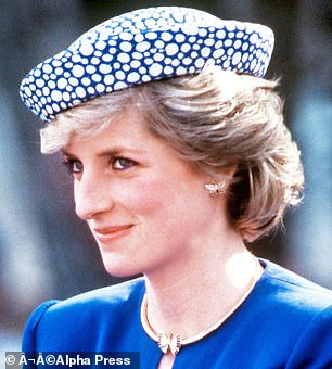 1986 年戴安娜王妃在温哥华