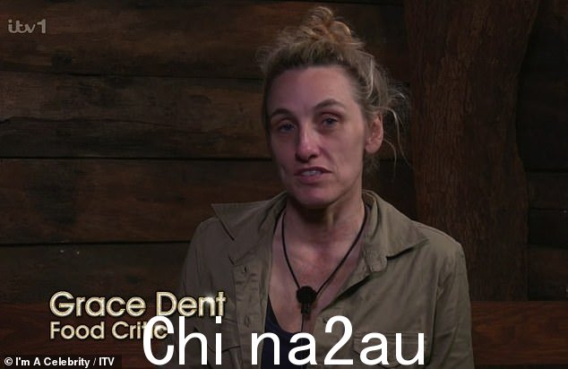 Unwell:格蕾丝·登特 (Grace Dent) 在营地“失去了所有能量”并在面临着崩溃时退出了《我是名人》进行另一次 Bushtucker 审判的前景(周日节目中的图片)