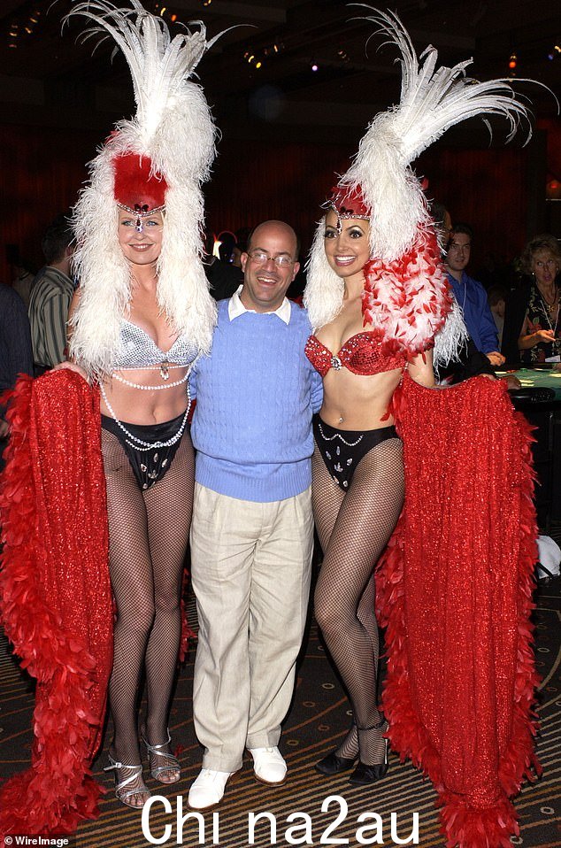 Jeff Zucker 于 2003 年好莱坞 NBC 全明星赌场之夜招待会上