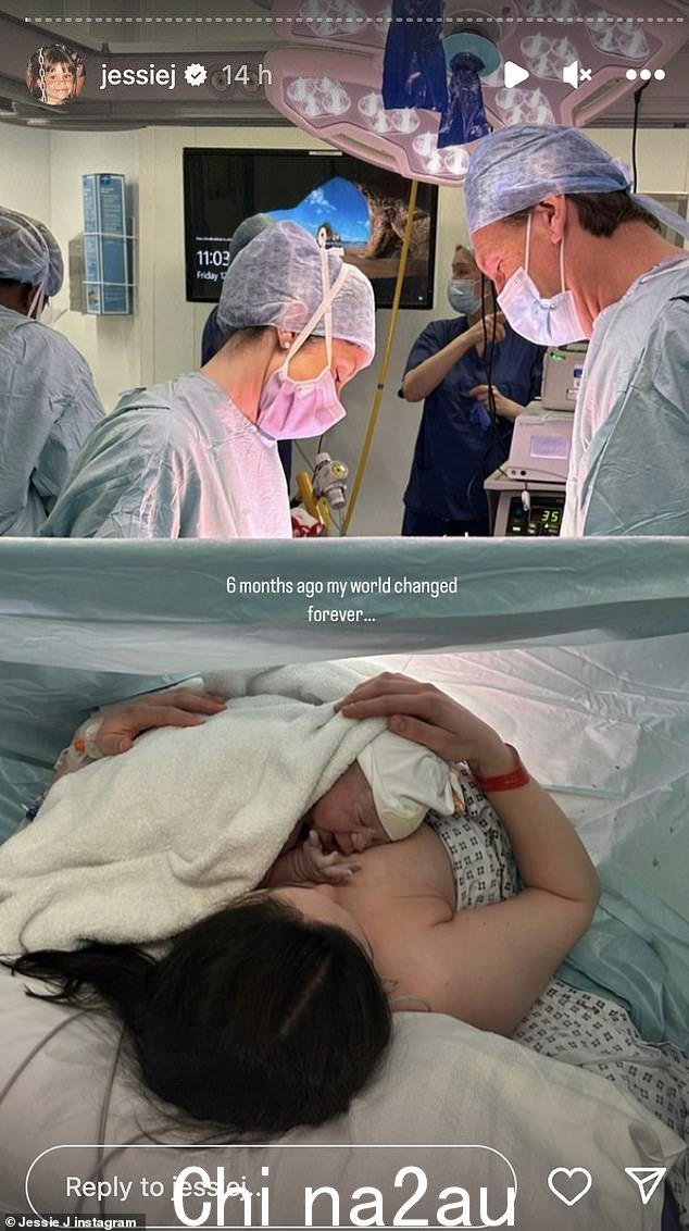 本月早些时候,当儿子满六个月时,这位溺爱孩子的妈妈向她表达了衷心的敬意