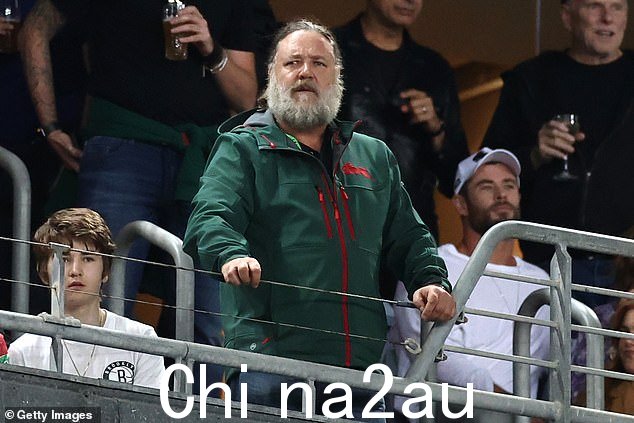 Russell Crowe 在 NRL 向美国出售橄榄球联盟的努力中发挥着重要作用