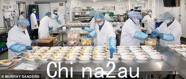 餐饮设施(如图)由 Newrest Catering 运营,其 350 名员工每天生产 4,500 份餐点。