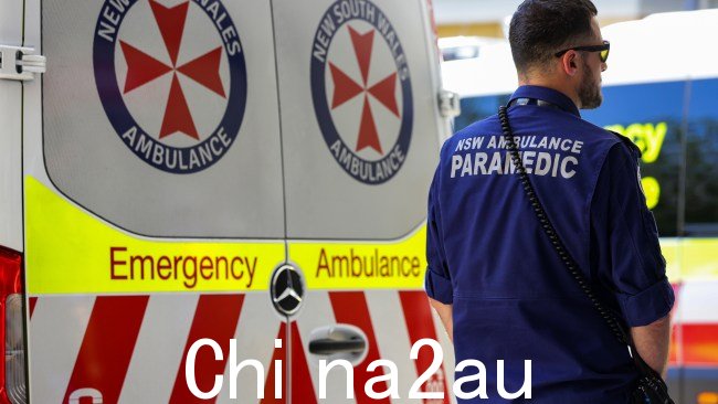新南威尔士州救护车服务每年平均响应 110 万个呼叫。图片:NCA Newswire / Gaye Gerard