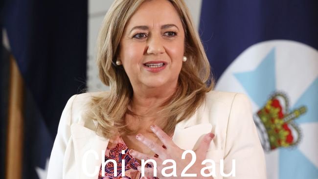 总理安娜斯塔西亚·帕拉祖克 (Annastacia Palaszczuk) 在周日发布的一份令人震惊的声明中宣布退出政坛。图片：Liam Kidston