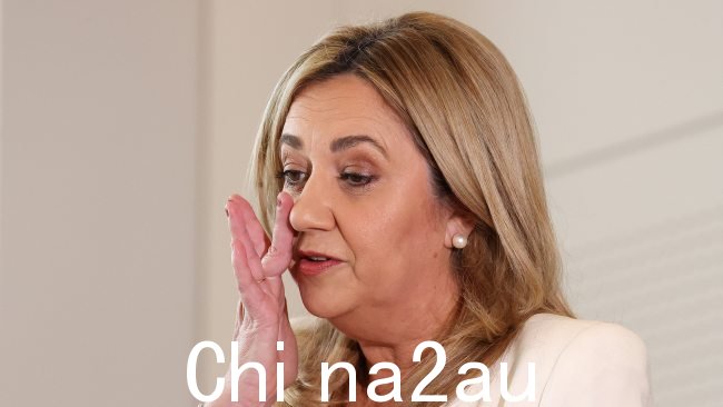 昆士兰州州长 Annastacia Palaszczuk 于周日宣布退出政坛。图片:Liam Kidston
