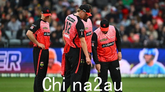 墨尔本叛徒队和珀斯热火队之间的比赛因潮湿而取消图片:Quinn Rooney/Getty Images