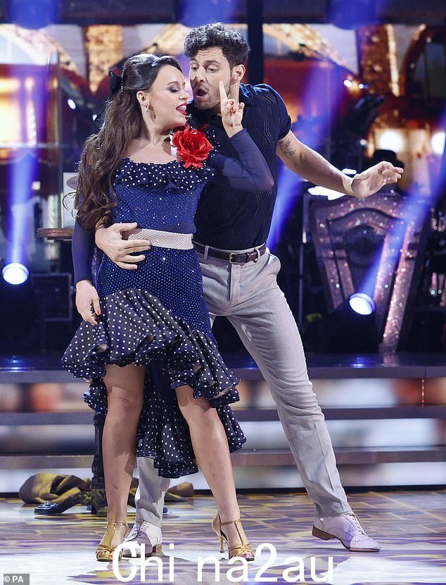Strictly Come Dancing 的艾莉·利奇 (Ellie Leach) 和她的专业舞伴维托·科波拉 (Vito Coppola) 在晋级周六决赛后在联合声明中分享了一些衷心的话语(上周在节目中拍摄)