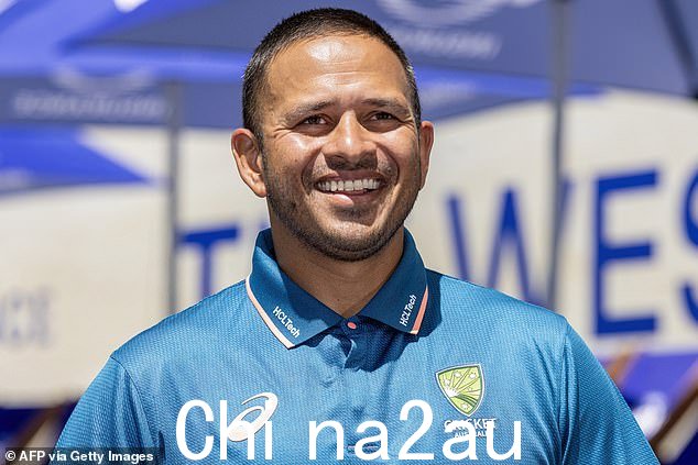 Khawaja 希望在巴基斯坦测试期间穿着带有亲巴勒斯坦信息的运动鞋