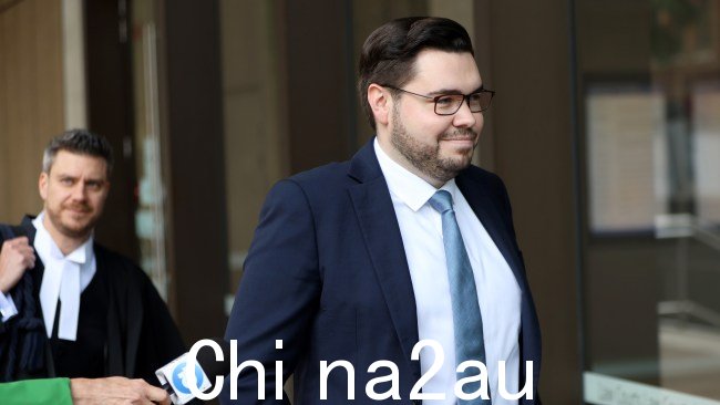 Bruce Lehrmann 于周三抵达悉尼联邦法院,接受针对 Network 10 和 Lisa Wilkinson 的诽谤审判。图片:NCA NewsWire / Damian Shaw