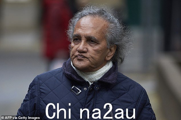 毛派邪教领袖 Aravindan Balakrishnan 于 2015 年 11 月 25 日抵达伦敦南华克刑事法院
