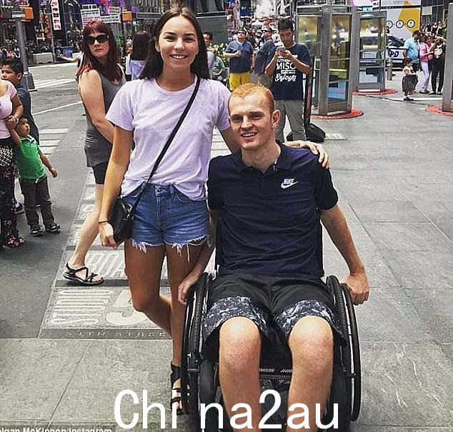 Alex McKinnon 说 Teigan 同意嫁给他的那一刻“就像梦想成真”