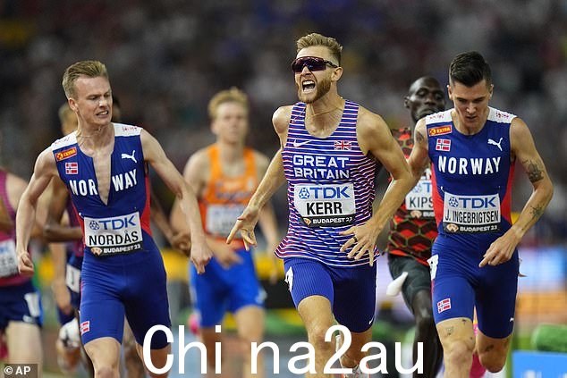 然而,乔什·科尔 (Josh Kerr) 尽管在男子 1500 米比赛中取得了惊人的成绩,但还是错过了