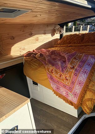 她付给专业人士 12,000 美元来装饰内部