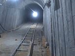 有史以来发现的最大的哈马斯隧道内部：以色列发布了来自恐怖分子头子兄弟建造的巨型地下迷宫的视频，该迷宫在饱受战争蹂躏的加沙地下横跨 2.5 英里
