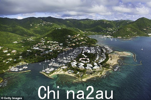 10 月 7 日,这位四个孩子的父亲被发现死在自己的车里,他的车完全淹没在英属维尔京群岛最大岛屿托托拉岛海岸附近的海水中(如图)