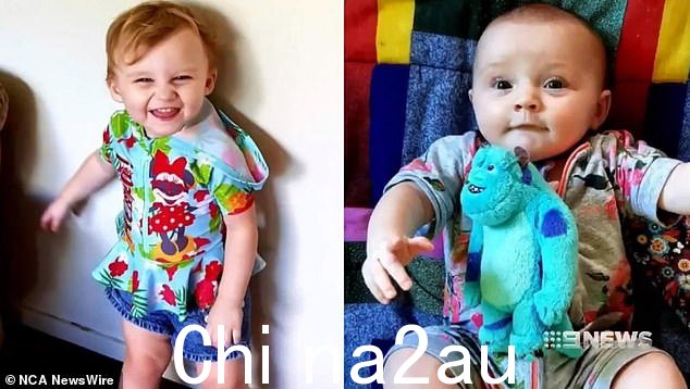 两岁的 Darcey-Helen Conley(左)和 18 个月大的 Chloe-Ann 被母亲 Kerri-Ann Conley 留在车里九个多小时后死亡