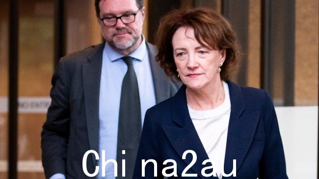 Fiona Brown 周一开始提供证据,她驳斥了希金斯女士“歇斯底里”哭泣的说法。在议会大厦发生涉嫌强奸事件后的一次会议上向她透露。图片:NCA NewsWire/Monique Harmer