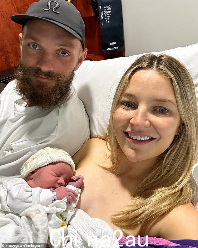 AFL 球星 Max Gawn 再次成为父亲 - 他的妻子 Jessica 生下了他们的第二个孩子,一个男孩 Louis