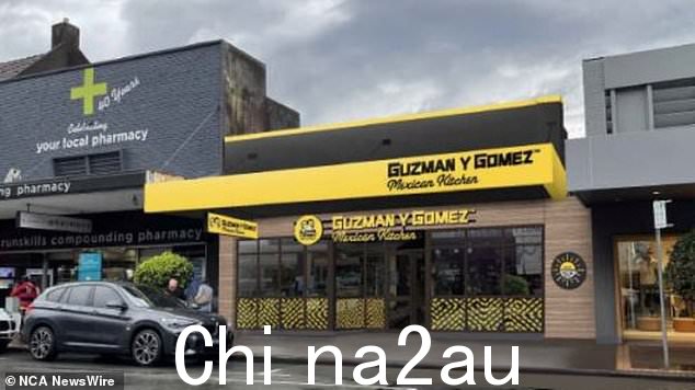 建议的商店外观如何,位于莫斯曼军事路沿线,该路将社区分开。照片:提供。