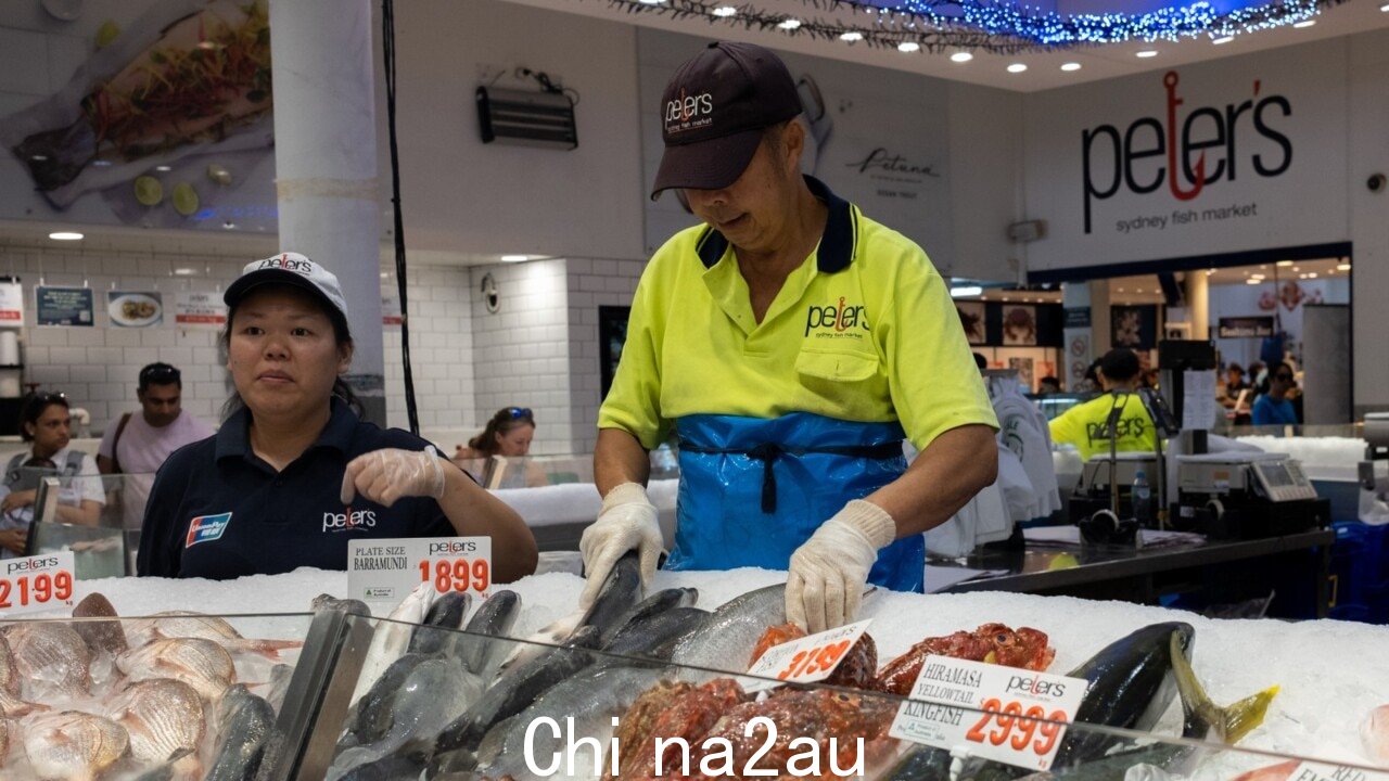 悉尼鱼市场开始海鲜marathon