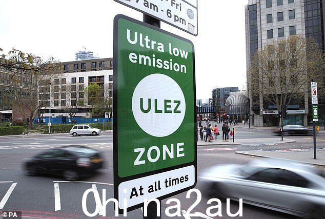 Ulez 区域于 8 月份扩大到覆盖伦敦所有行政区,要求那些驾驶不符合排放标准的车辆的人每天支付 12.50 英镑的费用