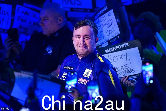 Littler 在亚历山德拉宫的表现令人印象深刻后,最近几周迅速成为明星
