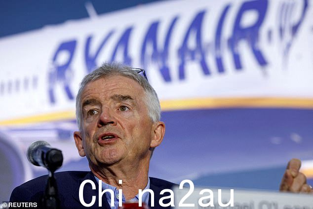 瑞安航空首席执行官 Michael O¿Leary(如图)历来看好向客户收取额外费用