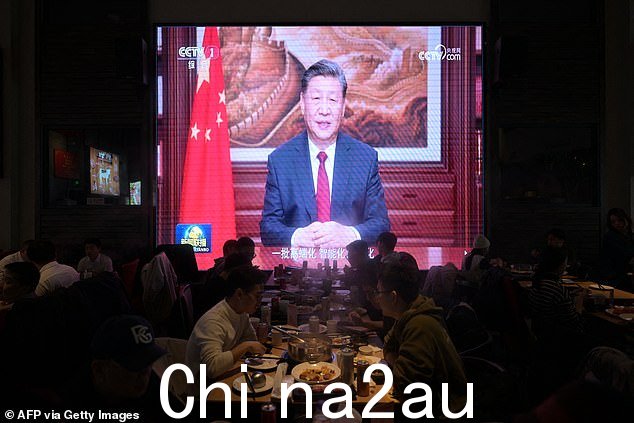习近平(如图)在今天的新年致辞中表示,中国与台湾的统一是不可避免的,距离台湾选出新领导人还有不到两周时间,他向全国发表讲话