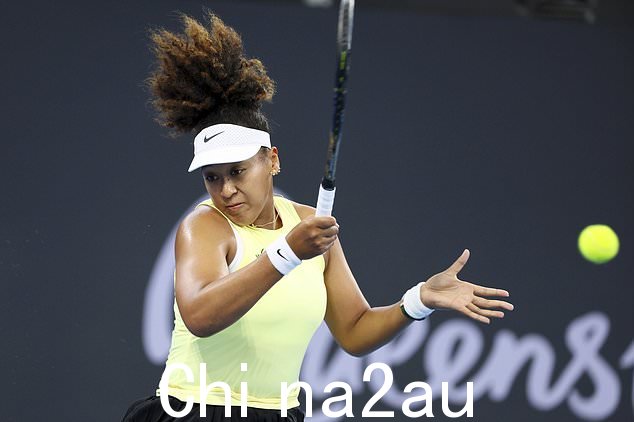 Naomi Osaka 在布里斯班对阵 Tamara Korpatsch 的比赛中赢得了 2024 年第一场网球比赛